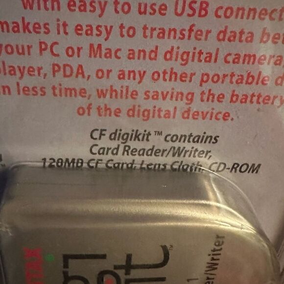 Pentax Digikit - for transferring photos to PC - Picture 7 of 7